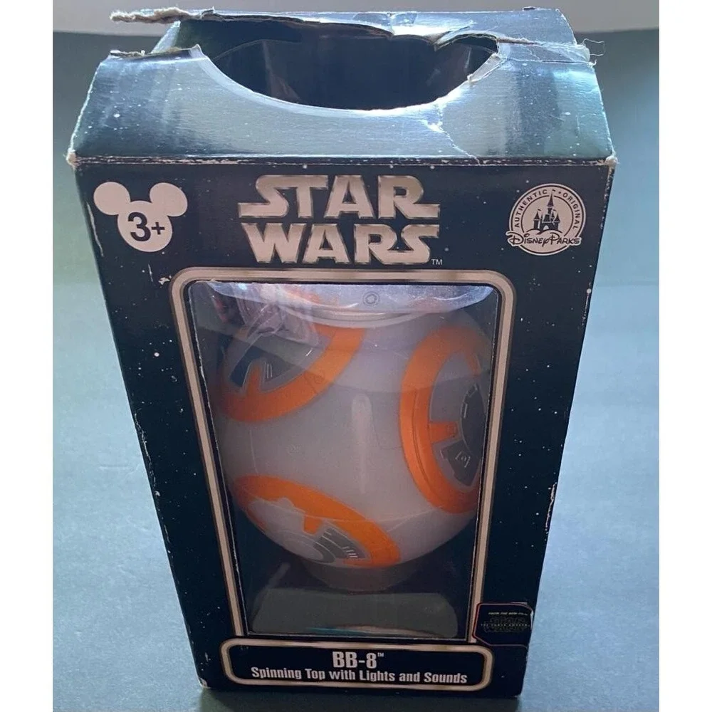 Disney Parks BB 8 Spinning Top Star Wars The Force Awakens Lights And Sounds